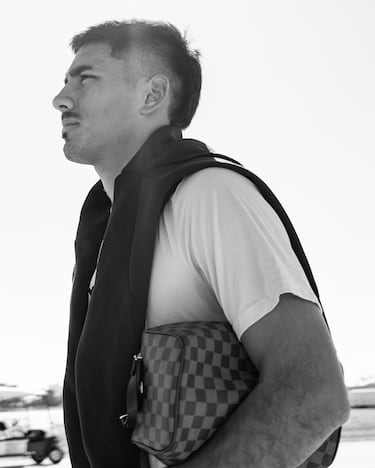 Rocco Rios Novo a su llegada al International Airport Jorge Chávez.