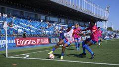 Calentamiento del Atlético de Madrid en el Alfredo Di Stéfano.