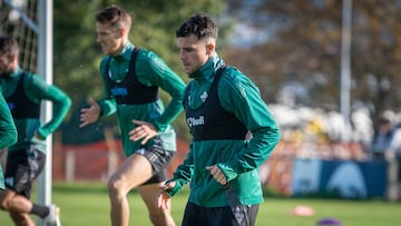 ?lvaro Gim¨¦nez durante un entrenamiento.