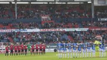 Osasuna - Tenerife, la semana pasada.