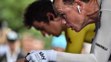 Froome: “Nos toca celebrar mi tercero y el maillot amarillo”