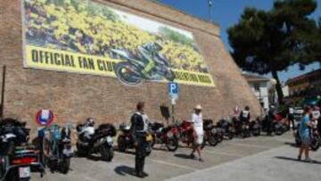 Tavullia se volcará el domingo con Valentino Rossi.