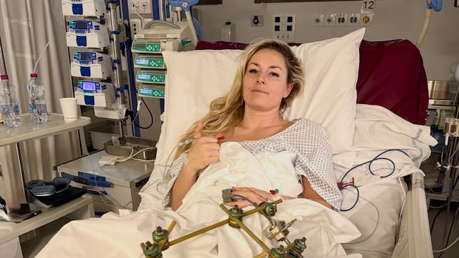 Lindsey Vonn, tres operaciones en un día: “Estoy progresando, aunque sea lento”