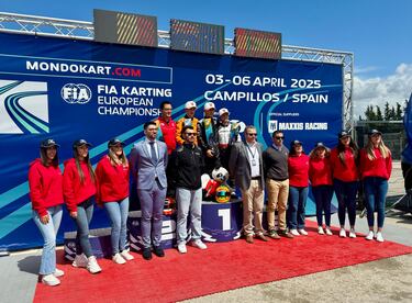 Anagnostiadis y Baglin se imponen en el estreno del Europeo de karting en Campillos