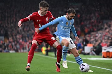 Liverpool y Manchester City disputaron un gran partido por la fecha 28 de la Premier League, en un duelo determinante por el título de la temporada 2023/2024.