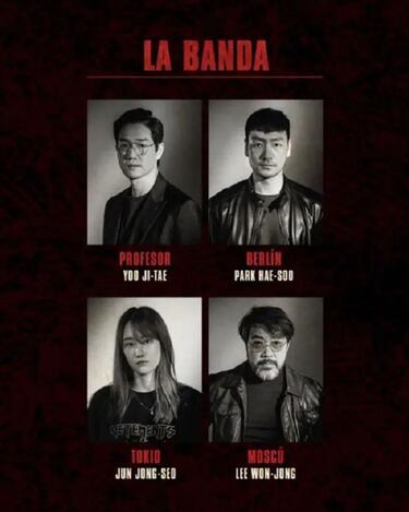 La relacin entre 'La casa de papel' y 'El juego del calamar': ?qu actor participar en las dos?