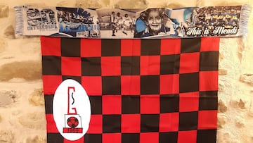 Recuerdos de aquel cruce en la colección de Urtzi Azkarraga