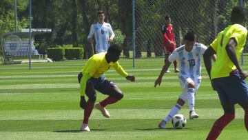 El Sub-20 no pasa del empate contra Ecuador en Ezeiza