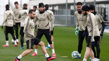 Sergio Ramos vuelve a trabajar con el grupo y jugará en Zorrilla