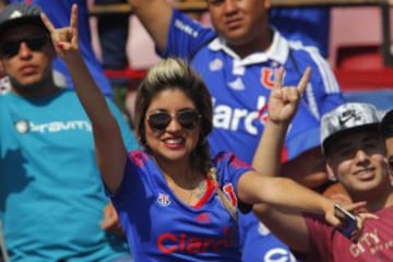El espectacular ambiente en las tribunas del Nacional