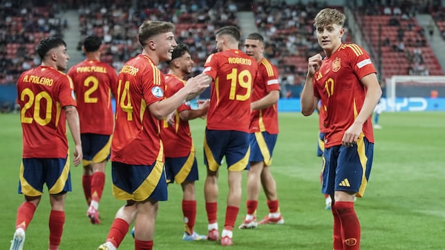 España - Inglaterra: TV, horario y cómo ver el Europeo Sub-21 online hoy