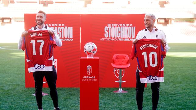 La nueva sociedad del gol en Granada: Stoichkov y Borja Bastón