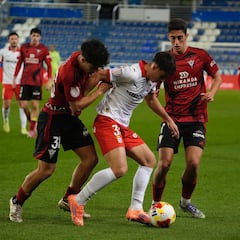 El Mirandés deja las mismas sensaciones, pero Hodei se estrena con nota en el once