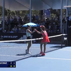 Párrizas no puede con la júnior estadounidense Iva Jovic