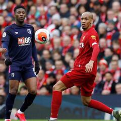 Lerma da asistencia, pero Bournemouth cae en Anfield
