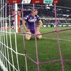 El autogol que provocó Cuadrado para triunfo de Juventus al 91'