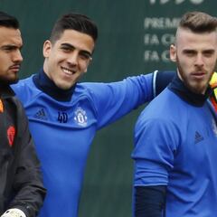 Betis y Sevilla se fijan en el portero 'mimado' de Mourinho