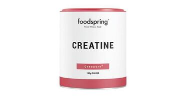 Creatina en polvo de Foodspring, el alimento perfecto para cubrir grandes esfuerzos musculares