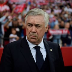 Carlo Ancelotti speaks after Real Madrid’s 1-1 draw against Sevilla: “If I say what I think I’ll be banned”