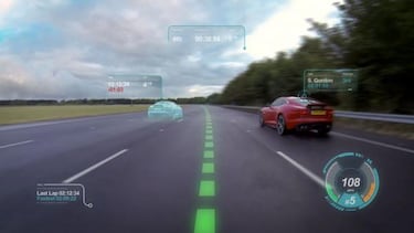 Jaguar prueba la realidad aumentada en sus coches