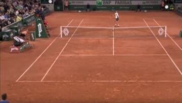 Jarry hace el mejor punto de Roland Garros y la gente no lo podía creer: ¡ovación de pie!