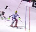 Kristoffersen gana y a Hirscher casi le impacta un dron