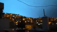 Las extrañas luces que aparecieron en el cielo de Turquía antes del terremoto