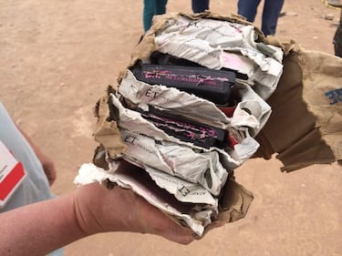 Se descubren los cartuchos de E.T. enterrados en el desierto de Nuevo Mexico