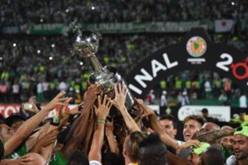 Colombia tiene tres Libertadores. Dos de Nacional y una de Once Caldas.