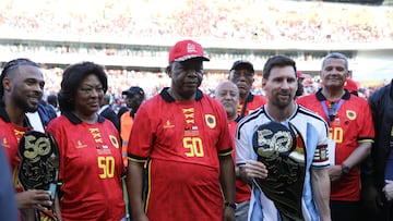 Argentina beats Angola 2-0 in a friendly filled with Messi magic, minor injuries, and plenty of photo ops.