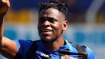 Duv&aacute;n Zapata, delantero de Atalanta