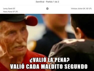 Los memes más graciosos del Bayern-Real Madrid