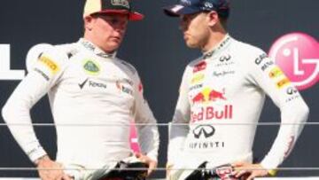 Vettel prefiere a Raikkonen en el box de Red Bull en 2014.