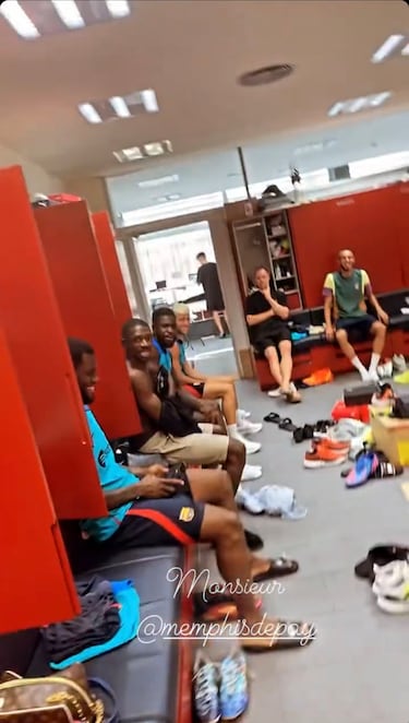 ¡Dembélé no puede esperar más y se entrena con el grupo!