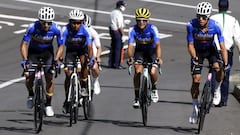 Ciclismo en ruta en los Juegos de Tokio 2020: dorsales de los ciclistas colombianos