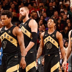 ¡Históricos Raptors! Primer liderato y récord de victorias