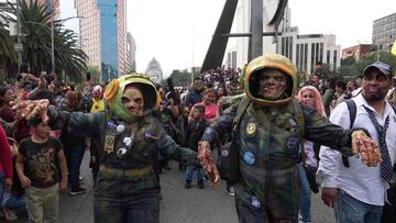 Marcha Zombie 2023: horarios del Metro y Metrobús | cierres y alternativas viales en CDMX