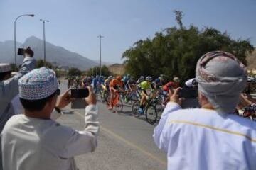 Primera etapa del Tour de Omán con final en Naseem Park