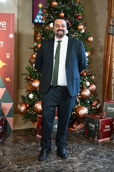 Martín Llade durante la presentación de la programación navideña de RTVE en el Teatro Real de Madrid.   
 
 
 
