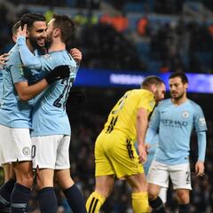 El Manchester City aplasta al Burton y sella su pase a la final