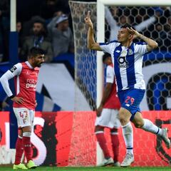Porto ganó al Braga con 'Tecatito' de titular y es líder en Portugal