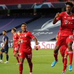 Coman borró a Neymar y a Mbappé