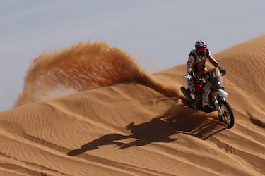 Robbie Wallace de XRaids Experience en acción durante la etapa 6.