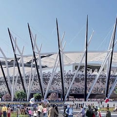 El nuevo Monumental toma forma: estas dos las dos maquetas de estadio que trabaja Colo Colo