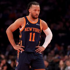 Will Jalen Brunson play for the Knicks against the Pistons?