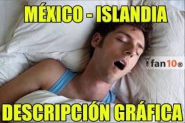 Los mejores Memes del México vs Islandia