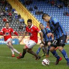 Huachipato sufre en el final y La Calera rescata un empate