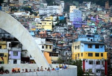 La favela Rocinha.