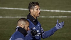 COPE: Cristiano jugará de '9', con Lucas Vázquez y Asensio