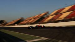 Verstappen y Hamilton en Montmel&oacute;. 